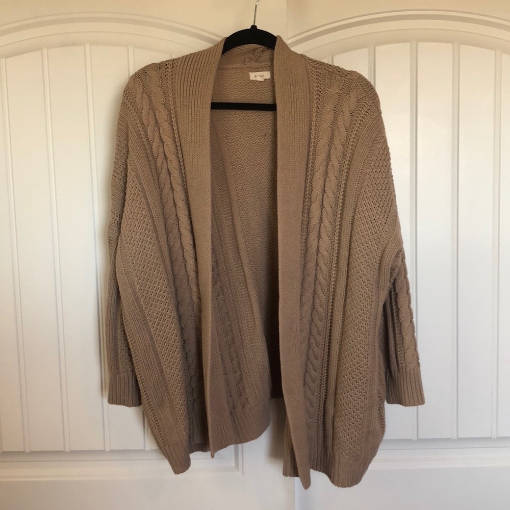 Tan Cardigan(SOLD)